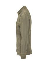 GONGDID DESIGN - Camicia a Maniche Lunghe con Collo e Tasche - Verde | Lidia Shopping | Official Website