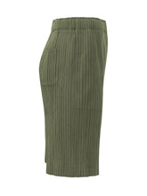 GONGDID DESIGN - Ribbed Shorts with Elastic Waist - Green - LIDIASHOPPING® - Official Website