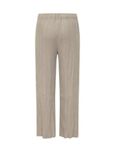 GONGDID DESIGN - Pantaloni a Coste con Vita Elasticizzata - Beige - LIDIASHOPPING® - Official Website