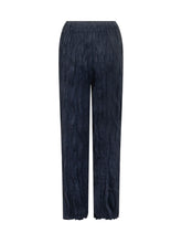 GONGDID DESIGN - Trousers with Elastic Waist and Straight Leg - Blue - LIDIASHOPPING® - Official Website