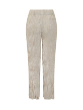 GONGDID DESIGN - Pantalone con Vita Elasticizzata e Gamba Dritta - Grigio - LIDIASHOPPING® - Official Website