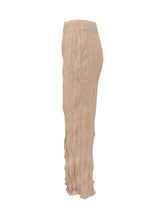 GONGDID DESIGN - Pantalone con Vita Elasticizzata e Gamba Dritta - Rosa - LIDIASHOPPING® - Official Website