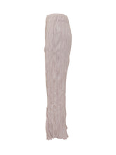 GONGDID DESIGN - Pantalone con Vita Elasticizzata e Gamba Dritta - Rosa - LIDIASHOPPING® - Official Website