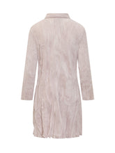 GONGDID DESIGN - Shirt Dress with Collar and Buttons - Pink - LIDIASHOPPING® - Official Website