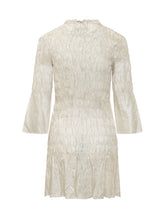 GONGDID DESIGN - Sleeveless Dress with High Neck - White - LIDIASHOPPING® - Official Website