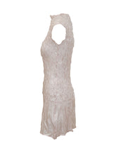GONGDID DESIGN - Abito senza Maniche con Collo Alto - Rosa - LIDIASHOPPING® - Official Website