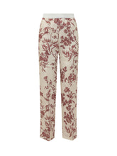 SEMICOUTURE - Pantalone con Stampa Floreale - Multicolore - LIDIASHOPPING® - Official Website