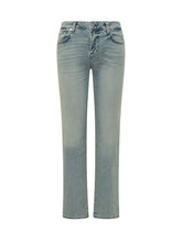 7 FOR ALL MANKIND - Straight Leg Jeans - Blue - LIDIASHOPPING® - Official Website