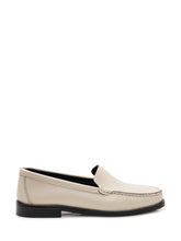 AEYDE - Arthur Calf Leather Loafers - White - LIDIASHOPPING® - Official Website
