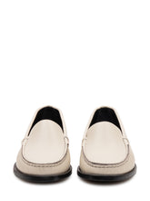 AEYDE - Arthur Calf Leather Loafers - White - LIDIASHOPPING® - Official Website