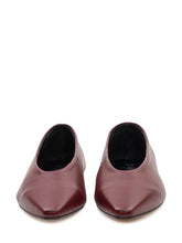 AEYDE - Betty Nappa Leather Pointed Flats - Red - LIDIASHOPPING® - Official Website