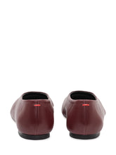 AEYDE - Betty Nappa Leather Pointed Flats - Red - LIDIASHOPPING® - Official Website
