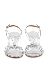 AEYDE - Solange Sandals with Straps and Ankle Strap - Silver - LIDIASHOPPING® - Official Website