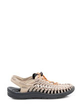 KEEN - Uneek Sandals with Woven Structure and Elastic Laces - Beige - LIDIASHOPPING® - Official Website