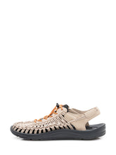KEEN - Uneek Sandals with Woven Structure and Elastic Laces - Beige - LIDIASHOPPING® - Official Website