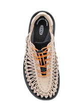 KEEN - Uneek Sandals with Woven Structure and Elastic Laces - Beige - LIDIASHOPPING® - Official Website