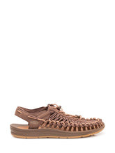 KEEN - Uneek Sandals with Woven Structure - Brown - LIDIASHOPPING® - Official Website