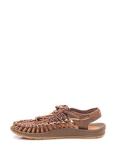 KEEN - Uneek Sandals with Woven Structure - Brown - LIDIASHOPPING® - Official Website
