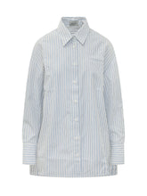 BALOSSA - Vega Shirt with Collar and Buttons and Striped Pattern - Blue - LIDIASHOPPING® - Official Website