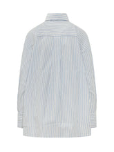 BALOSSA - Vega Shirt with Collar and Buttons and Striped Pattern - Blue - LIDIASHOPPING® - Official Website