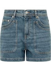 BA&SH - Shorts in Denim con Tasche - Blu | Lidia Shopping | Official Website