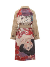 WEEKEND SIGNATURE MAX MARA - Trench Doppiopetto con Cintura e Revers - Beige - LIDIASHOPPING® - Official Website