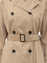 WEEKEND SIGNATURE MAX MARA - Trench Doppiopetto con Cintura e Revers - Beige - LIDIASHOPPING® - Official Website