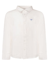 EMPORIO ARMANI BOY - Button Shirt - White - LIDIASHOPPING® - Official Website