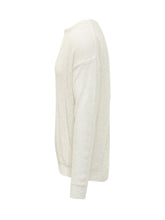AMARANTO - Striped Knit T-shirt - White - LIDIASHOPPING® - Official Website