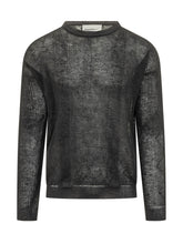 AMARANTO - Cardigan in Maglia con Bottoni - Nero - LIDIASHOPPING® - Official Website