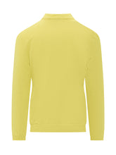 AMARANTO - Long Sleeve Openwork Knit Sweater - Yellow - LIDIASHOPPING® - Official Website