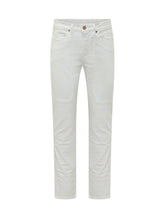 JECKERSON - Jeans Jordan Cinque Tasche Slim Fit - Bianco - LIDIASHOPPING® - Official Website