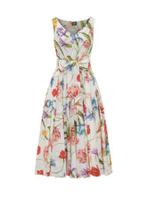 LAVI - Abito Mambo con Stampa Floreale - Bianco - LIDIASHOPPING® - Official Website