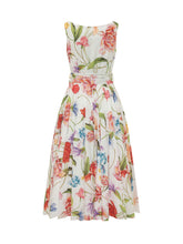 LAVI - Abito Mambo con Stampa Floreale - Bianco - LIDIASHOPPING® - Official Website