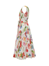 LAVI - Abito Mambo con Stampa Floreale - Bianco - LIDIASHOPPING® - Official Website