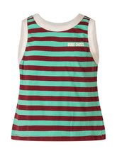 BOBO CHOSES - Striped Tank Top with Logo - Multicolor - LIDIASHOPPING® - Official Website