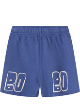 BOBO CHOSES - Bermuda con Stampa Logo - Blu - LIDIASHOPPING® - Official Website