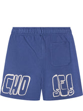 BOBO CHOSES - Bermuda con Stampa Logo - Blu - LIDIASHOPPING® - Official Website