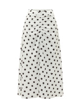 FIORUCCI - Gonna Midi a Pois - Bianco - LIDIASHOPPING® - Official Website