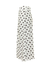FIORUCCI - Gonna Midi a Pois - Bianco - LIDIASHOPPING® - Official Website