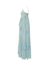 FIORUCCI - Abito Lungo con Stampa Cani - Blu - LIDIASHOPPING® - Official Website