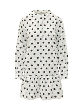 FIORUCCI - Abito Mini a Pois - Bianco - LIDIASHOPPING® - Official Website