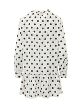 FIORUCCI - Abito Mini a Pois - Bianco - LIDIASHOPPING® - Official Website