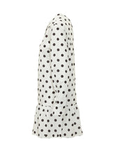 FIORUCCI - Abito Mini a Pois - Bianco - LIDIASHOPPING® - Official Website
