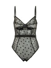 FIORUCCI - Bodysuit with Straps with Heart Pattern - Black - LIDIASHOPPING® - Official Website