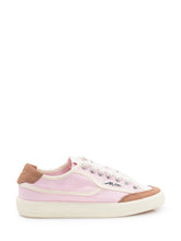 AUTRY WINDSCAPE - Bicolor Canvas Sneakers - Pink - LIDIASHOPPING® - Official Website