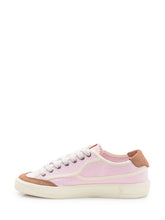 AUTRY WINDSCAPE - Bicolor Canvas Sneakers - Pink - LIDIASHOPPING® - Official Website