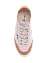 AUTRY WINDSCAPE - Bicolor Canvas Sneakers - Pink - LIDIASHOPPING® - Official Website
