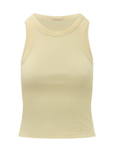 MC2 SAINT BARTH - Top a Costine Senza Maniche - Giallo - LIDIASHOPPING® - Official Website