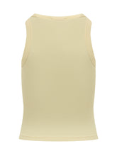 MC2 SAINT BARTH - Top a Costine Senza Maniche - Giallo - LIDIASHOPPING® - Official Website